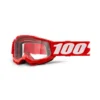 100 Accuri 2 Youth Goggles - Red/Clear Lens -Castelli Store HP 50321 101 03