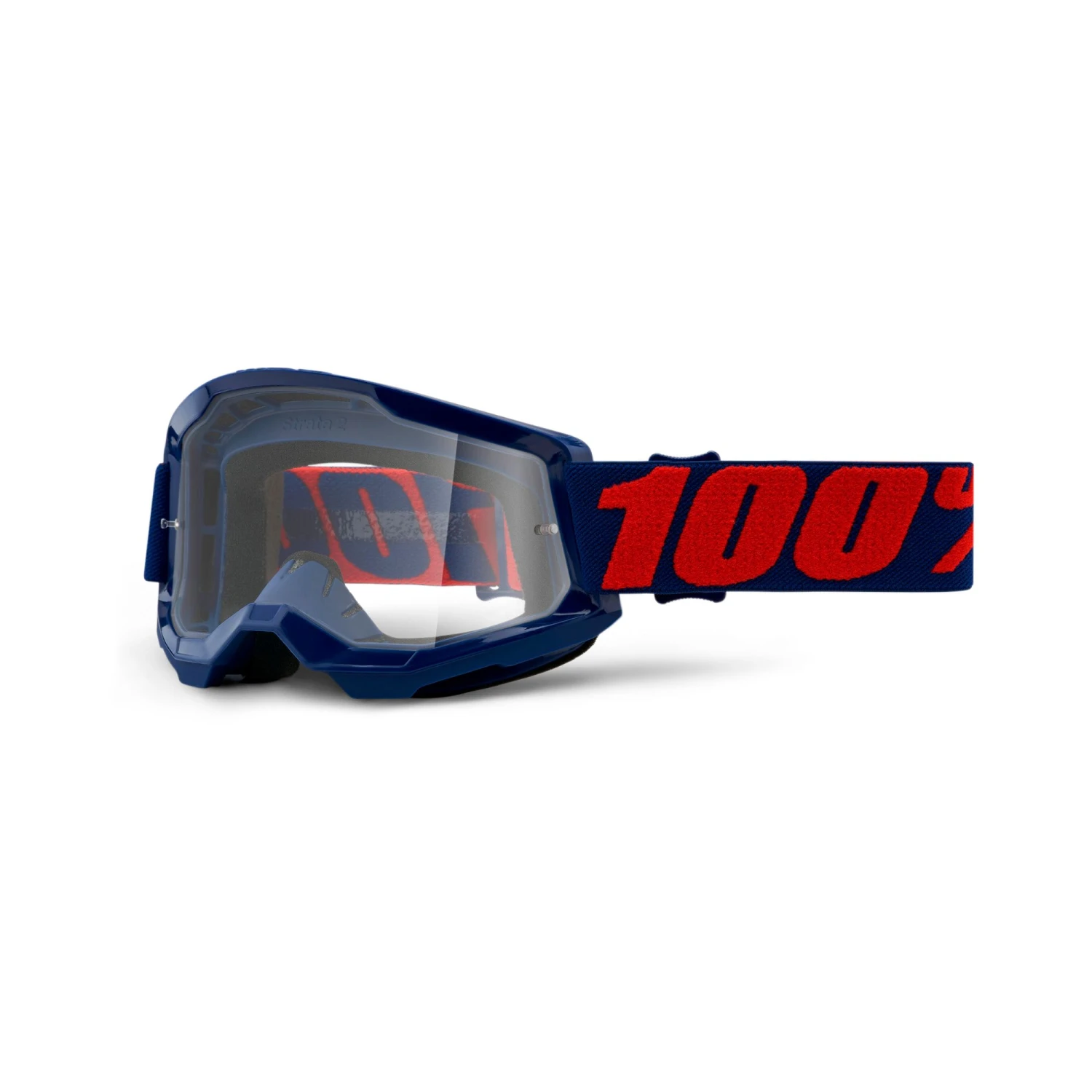 100 Percent Strata 2 MTB Goggles - Red/Clear Lens 10 100 Percent Strata 2 MTB Goggles - Red/Clear Lens - Image 8