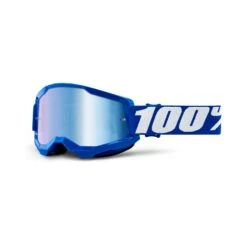 100 Percent Strata 2 MTB Goggles - Black/Silver Mirror Lens -Castelli Store HP 50421 250 02 4