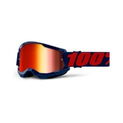 100 Percent Strata 2 MTB Goggles - Fletcher/Red Mirror Lens 21 100 Percent Strata 2 MTB Goggles - Fletcher/Red Mirror Lens -Castelli Store HP 50421 251 09 1