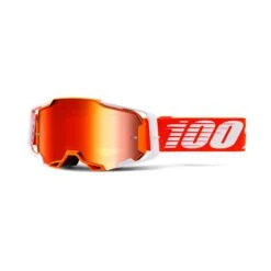 100 Percent Armega MTB Goggles - Lightsaber/Red Mirror Lens -Castelli Store HP 50721 251 07 1