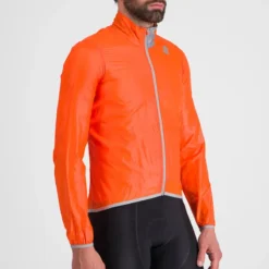 Sportful Hot Pack Easylight Jacket - Orange SDR -Castelli Store SF02026ORGSDR3