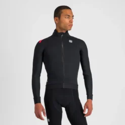 Sportful Fiandre Pro Men's Jacket - Black -Castelli Store SF19500BLK1