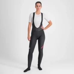 Sportful Fiandre NoRain Women's Bib Tights - Black -Castelli Store SF19532BLK1