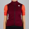 Sportful Fiandre Light NoRain Womens Vest - Red Wine -Castelli Store SF20519REDWine 1