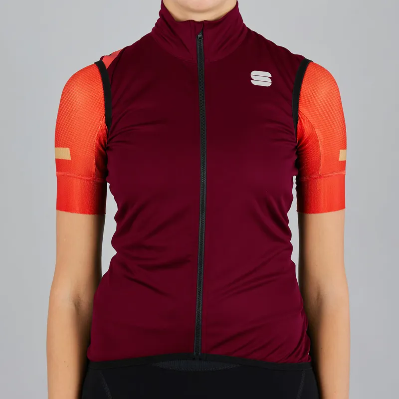 Sportful Fiandre Light NoRain Womens Vest - Red Wine 3 Sportful Fiandre Light NoRain Womens Vest - Red Wine