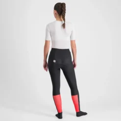 Sportful Classic Women's Tights - Black/Pompelmo 16 Sportful Classic Women's Tights - Black/Pompelmo -Castelli Store SF20537BLKPompelmo2