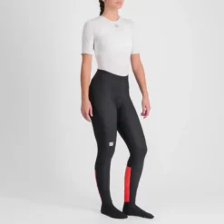 Sportful Classic Women's Tights - Black/Pompelmo 14 Sportful Classic Women's Tights - Black/Pompelmo -Castelli Store SF20537BLKPompelmo3