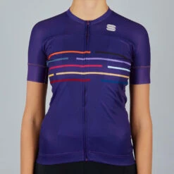 Sportful Velodrome Womens Short Sleeve Jersey - Sea Moss -Castelli Store SF21032PUR 1