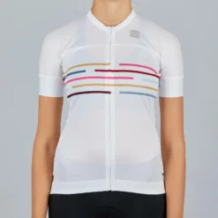 Sportful Velodrome Womens Short Sleeve Jersey - Sea Moss -Castelli Store SF21032WHT 1