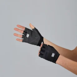 Sportful Race Womens Short Finger Gloves - Black -Castelli Store SF21051BLK 2