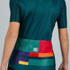 Sportful Idea Womens Short Sleeve Jersey - Sea Moss -Castelli Store SF21082SeaGRN 4