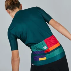 Sportful Idea Womens Short Sleeve Jersey - Sea Moss -Castelli Store SF21082SeaGRN 5