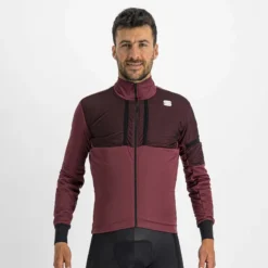 Sportful Supergiara Windproof Men's Jacket - Red Wine