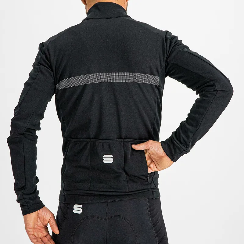 Sportful Giara Softshell Men's Windproof Jacket - Black 13 Sportful Giara Softshell Men's Windproof Jacket - Black - Image 11