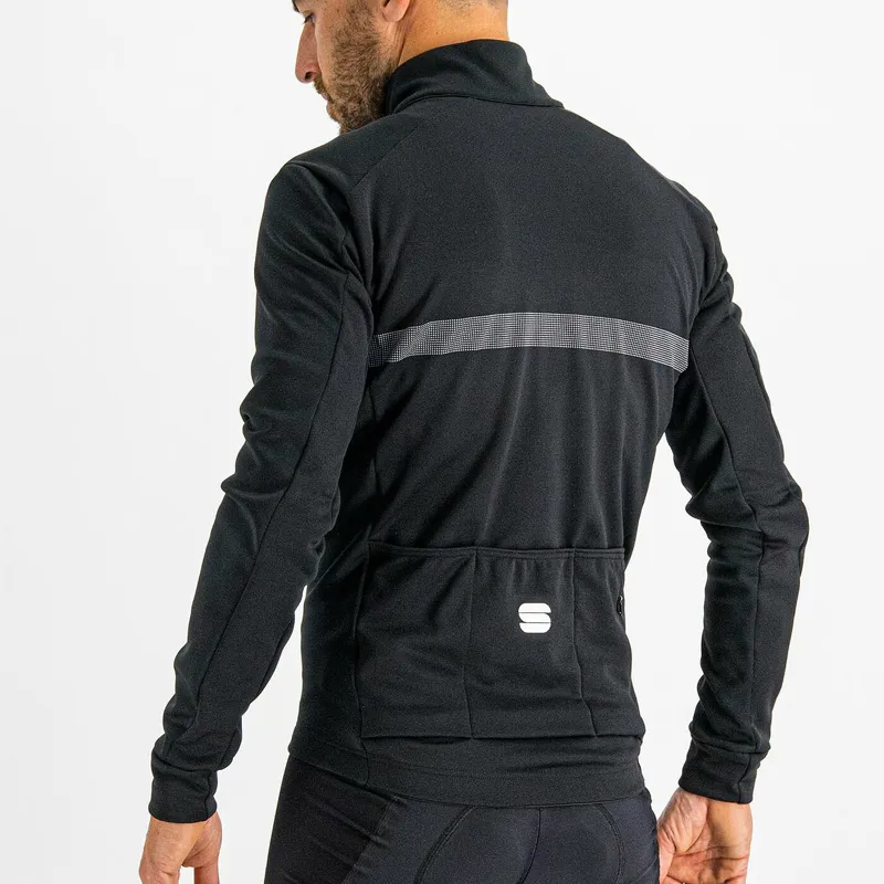 Sportful Giara Softshell Men's Windproof Jacket - Black 4 Sportful Giara Softshell Men's Windproof Jacket - Black - Image 2
