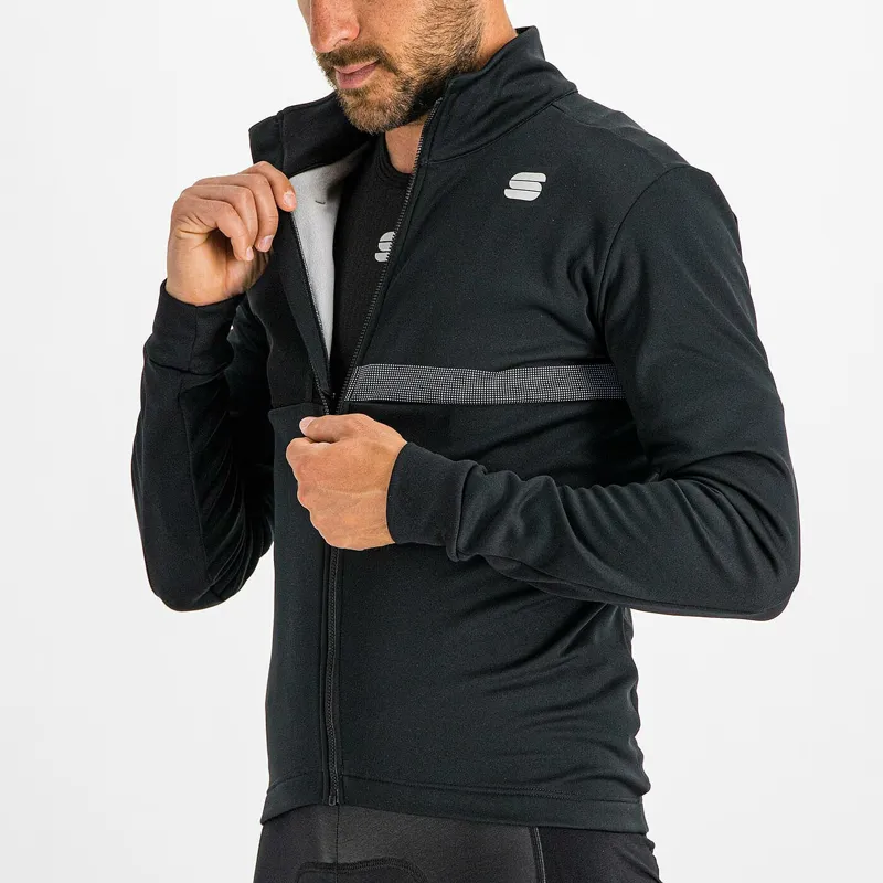 Sportful Giara Softshell Men's Windproof Jacket - Black 12 Sportful Giara Softshell Men's Windproof Jacket - Black - Image 10