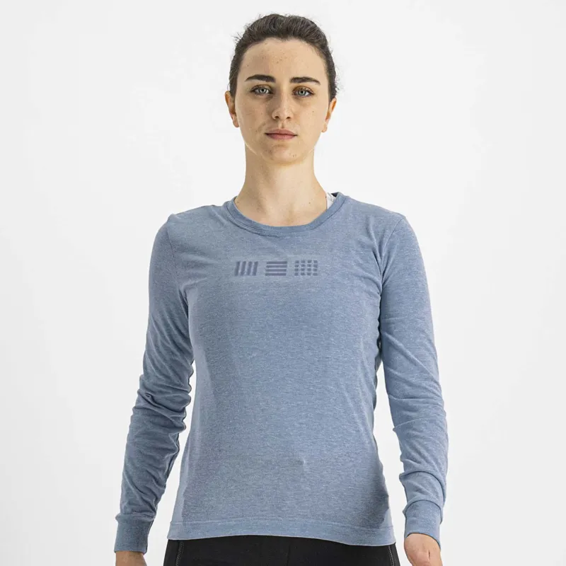 Sportful Giara Women's Long Sleeve Technical T-Shirt - Blue Sea 3 Sportful Giara Women's Long Sleeve Technical T-Shirt - Blue Sea