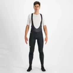 Sportful Infinium Windproof Men's Bib Tights - Black -Castelli Store SF21518BLK 1