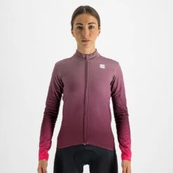 Sportful Rocket Thermal Women's Long Sleeve Jersey - White 18 Sportful Rocket Thermal Women's Long Sleeve Jersey - White -Castelli Store SF21536Mauve 1
