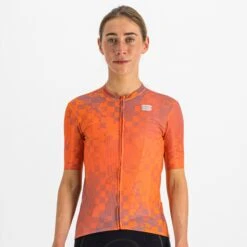 Sportful Rocket Women's Short Sleeve Jersey - Cyclamen/Liquorice -Castelli Store SF220171171 1