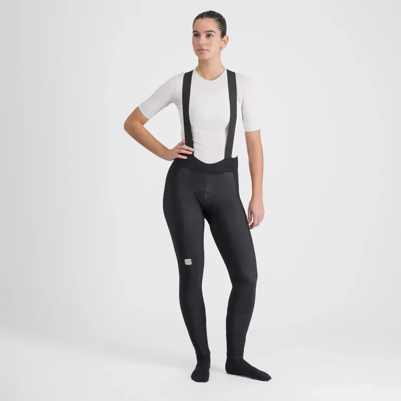 Sportful BodyFit Pro Women's Bib Tights - Black 9 Sportful BodyFit Pro Women's Bib Tights - Black - Image 7