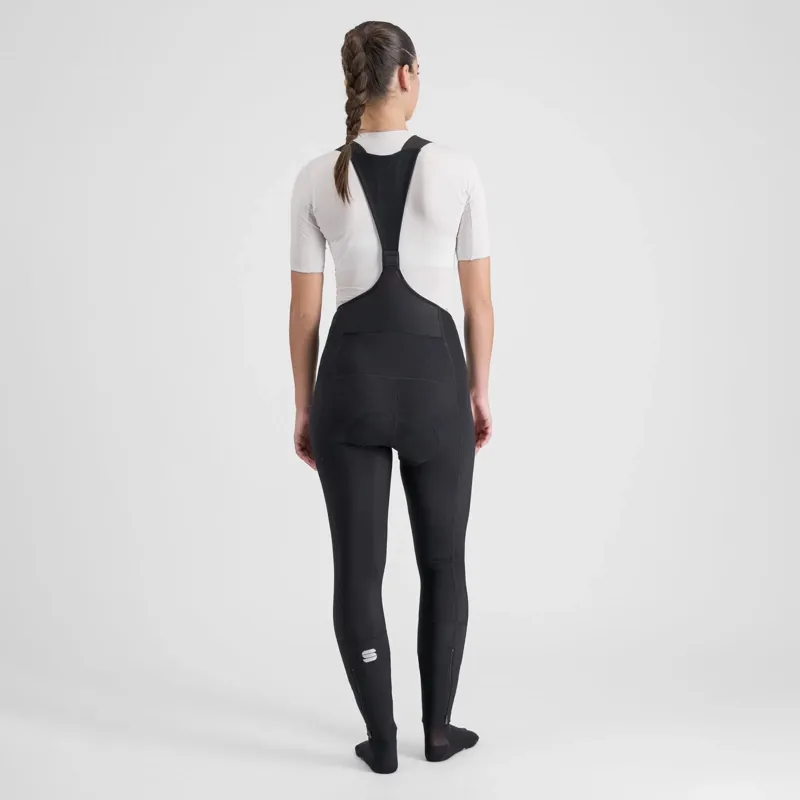 Sportful BodyFit Pro Women's Bib Tights - Black 11 Sportful BodyFit Pro Women's Bib Tights - Black - Image 9
