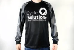 Cycle Solutions Long Sleeve Mountain Bike Jersey - Black/Camo -Castelli Store Solutionsmtbjersey1