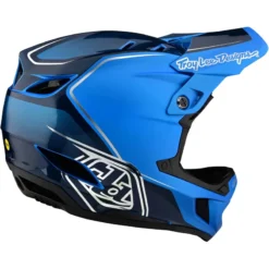 Troy Lee Designs D4 Composite MIPS Full Face Helmet - Shadow Blue -Castelli Store TLD14049900 6