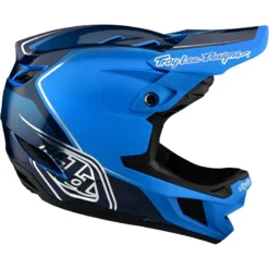 Troy Lee Designs D4 Composite MIPS Full Face Helmet - Shadow Blue -Castelli Store TLD14049900 7