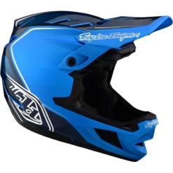 Troy Lee Designs D4 Composite MIPS Full Face Helmet - Shadow Blue -Castelli Store TLD14049900 8