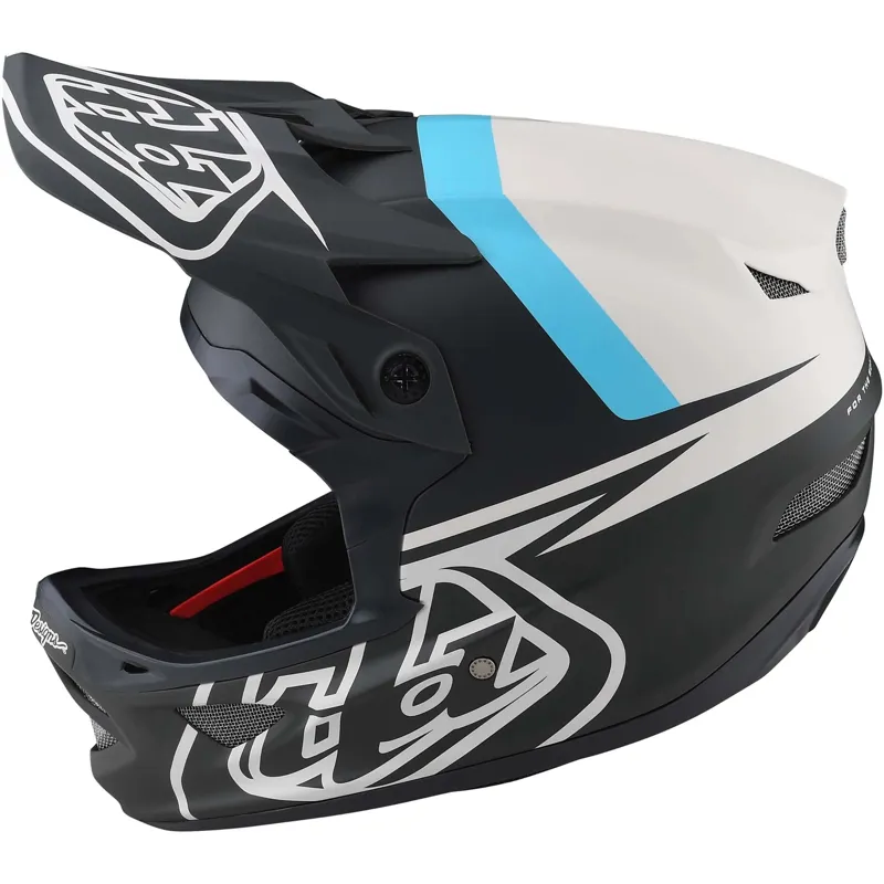 Troy Lee Designs D3 Fiberlite MIPS Full Face Helmet - Slant Green 4 Troy Lee Designs D3 Fiberlite MIPS Full Face Helmet - Slant Green - Image 2