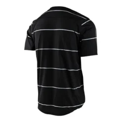 Troy Lee Designs Troy Lee Flowline Short Sleeve Jersey - Stacked Black -Castelli Store TLD335StackedBlack 2