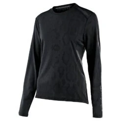Troy Lee Designs Lilium Womens Long Sleeve Jersey - Heather Ginger -Castelli Store TLD358786SnakeBLK 1