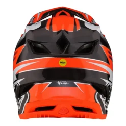 Troy Lee Designs D4 Carbon MIPS Full Face Helmet - Saber Red -Castelli Store TLD B23D1 D4CF SABER RED 03