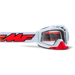 FMF PowerBomb Goggles - Rocket Blue Frame/Clear Lens -Castelli Store UF5020010100