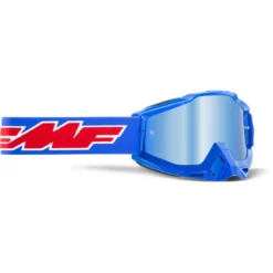 FMF PowerBomb Goggles - Rocket Blue Frame/Mirror Blue Lens -Castelli Store UF5020025002