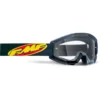 FMF PowerCore Core Goggles - Black Frame/Clear Lens -Castelli Store UF5040010101