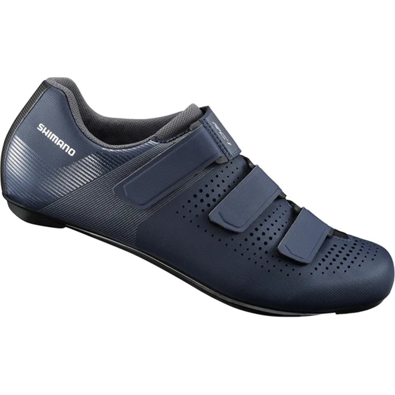 Shimano RC100 SPD-SL Men's Road Shoes - Navy 4 Shimano RC100 SPD-SL Men's Road Shoes - Navy - Image 2