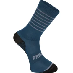 Madison Explorer Primaloft Socks - Stripe Navy Haze/Shale Blue -Castelli Store VARMCL21S41ShaleBLU 1