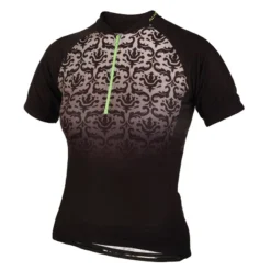 Altura Baroque Womens Short Sleeve Jersey - Black