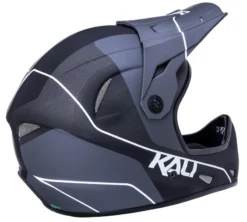 Kali Alpine Carbon Pulse Full Face MTB Helmet - Matt Black/White -Castelli Store alpine carbon pulse mat blk wht a3 1024x1024
