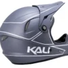 Kali Alpine Rage Full Face Helmet - Matt Grey/Silver -Castelli Store alpinegrysil3