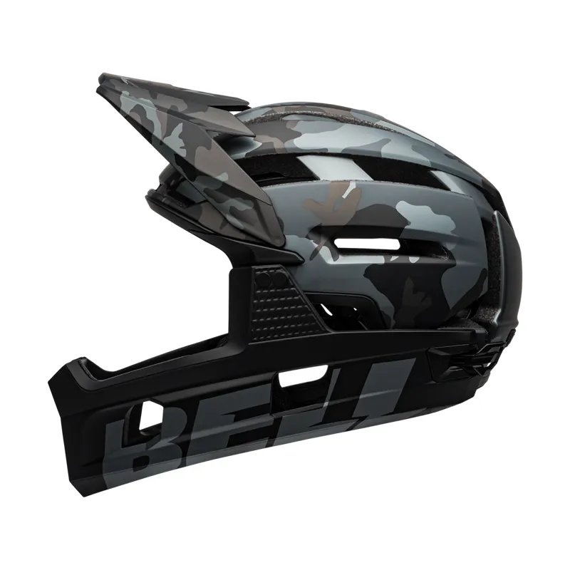 Bell Super Air R MIPS Full Face Helmet - Matte/Gloss Black Camo 14 Bell Super Air R MIPS Full Face Helmet - Matte/Gloss Black Camo - Image 12