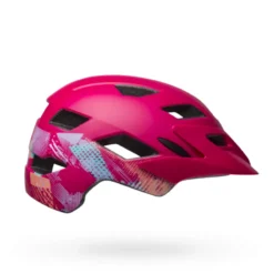 Bell Sidetrack Child Helmet - 47-54cm - Gnarly Matte Berry -Castelli Store bell sidetrack child bike helmet gnarly matte berry right