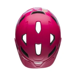 Bell Sidetrack Child Helmet - 47-54cm - Gnarly Matte Berry -Castelli Store bell sidetrack child bike helmet gnarly matte berry top