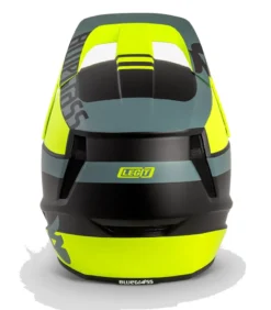 Bluegrass Legit Full Face Helmet - Black/Yellow/Grey -Castelli Store bg95770d 3