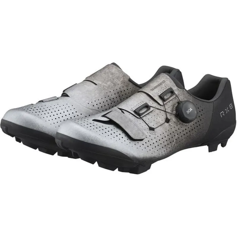 Shimano RX8 Gravel Road Shoes - Silver 7 Shimano RX8 Gravel Road Shoes - Silver - Image 5