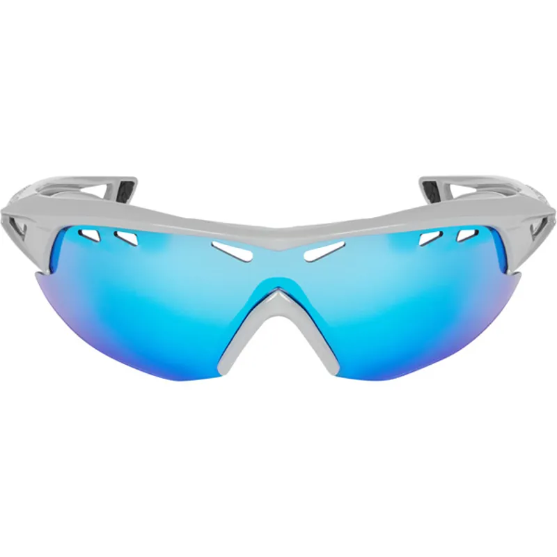 Madison Recon Sunglasses - Gloss Cloud Grey Frame/Blue Mirror Lens 7 Madison Recon Sunglasses - Gloss Cloud Grey Frame/Blue Mirror Lens - Image 5