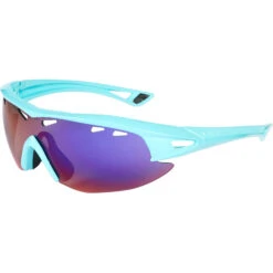 Madison Recon Sunglasses - Gloss Cloud Grey Frame/Blue Mirror Lens